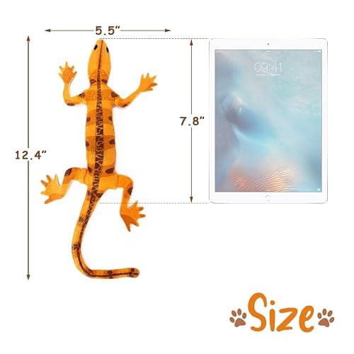 CiyvoLyeen Lizard Catnip Toys Chew Bite Resistant Toys for Indoor Cats Boredom Relief Teeth Cleaning Interactive Funny Cute Kitten Cat Lover Gifts Christmas Birthday Presents Set of 4 thumbnail 3