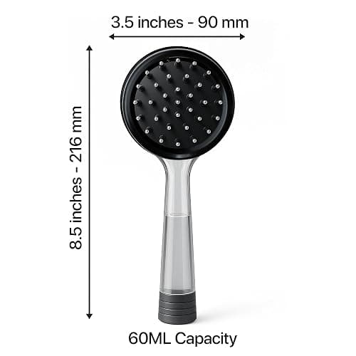 Massager Hair Growth Oil Applicator For Men And Women - Easy, Mess-Free, Precise Control Bask And Lather Scalp Stimulator For Adults - Promotes Clean, Healthy Hair Growth thumbnail 9