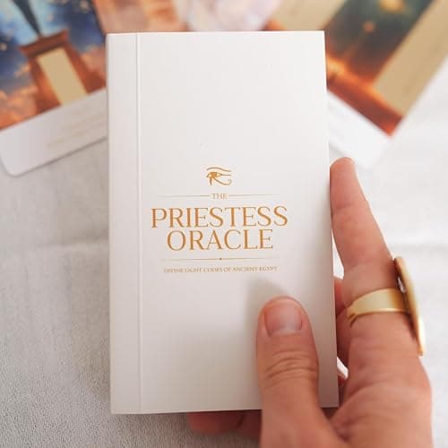 Earth Moon Magick Priestess Oracle Deck: Divine Light Codes of Ancient Egypt | 50 Oracle Cards with Guidebook for Spiritual Awakening, Rituals & Divine Feminine Wisdom thumbnail 8