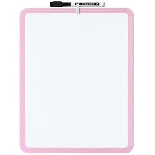 Mr. Pen- Dry Erase Board, 14” x 11” with a Black Dry Erase Marker, Small Mini White Board for Students - Image 1