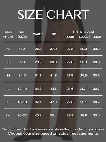 NIMIN Women Wide Leg Pants High Waisted Business Casual Work Trousers Dressy Pants with Pockets thumbnail 7
