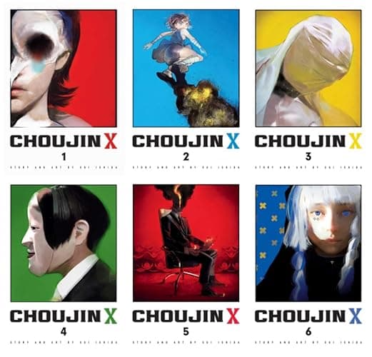 Choujin X Manga Book Set, Volumes 1-6 - Image 1