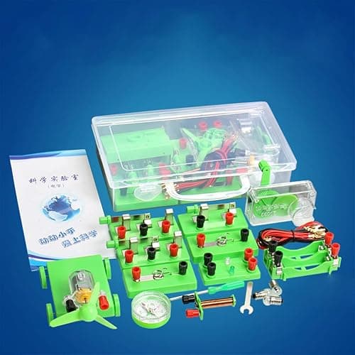 School Physics Labs Basic Electricity Discovery Circuit and Magnetismus Experiment for High School Students Gift Science Study Guide thumbnail 3