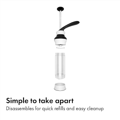 OXO Good Grips 14-Piece Cookie Press Set, Cookie Press with 12 Stainless Steel Disks and Storage Case, Holiday Baking and Everyday Treats, Essential Baking Supplies thumbnail 4