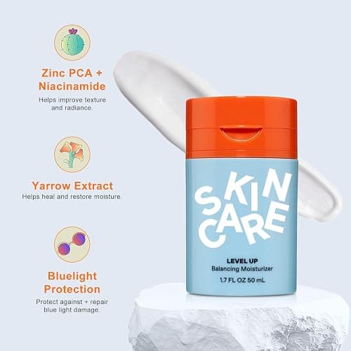 Bub~ble Skincare Slam Dunk Hydrating Moisturiser with Vitamin E+Aloe Vera Juice Face Cream for Normal to Dry Skin+ Level Up Balancing Moisturiser for a Radiant Complexion(50ml) (2A) thumbnail 4