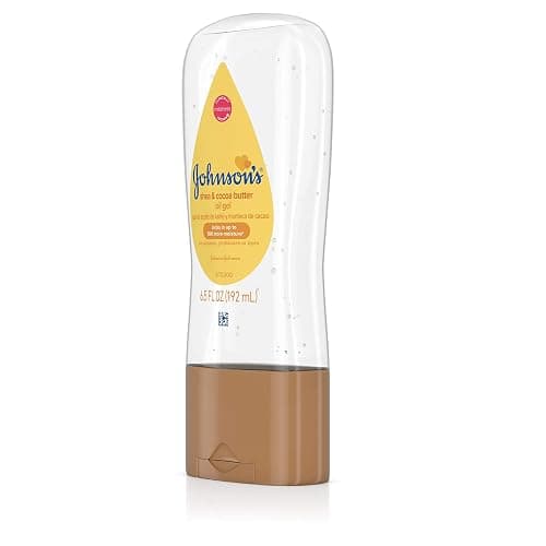 Johnson's Baby Oil Gel, Moisturizing Baby Massage Mineral Oil Enriched with Shea & Cocoa Butter, Dry Skin Relief for Babies, Kids & Adults, Nourishing & Gentle on Delicate Skin, 6.5 fl. oz thumbnail 10