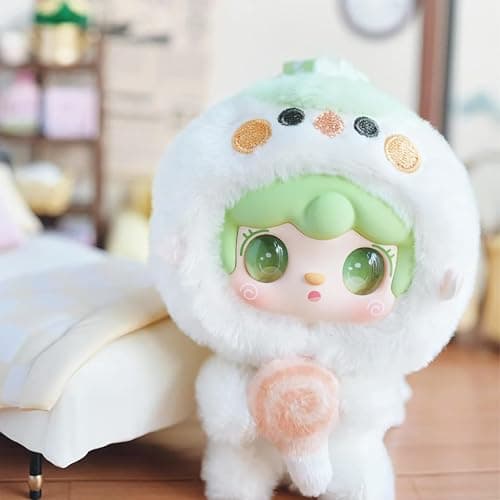 CALEMBOU Plush Blind Box Figures, Kawaii Yooki Hug Food Shop Series Stuffed Animals Mystery Box Toys, Cute Anime Vinyl Plushies Collectible Birthday Gifts for Girls (Yooki Hug Food Shop 1pc) thumbnail 6