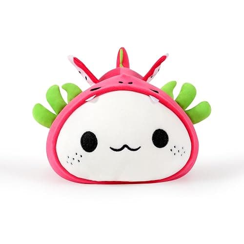 Onsoyours Cute Axolotl Dragon Fruit Plush, Soft Stuffed Animals Axolotl Pitaya Plush Pillow, Kawaii Plushie Toy for Kids (Axolotl Dragonfruit B, 13") thumbnail 3