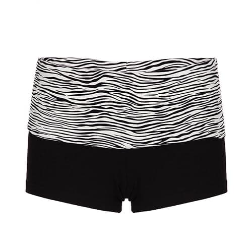 Best Rose Women's Mini Fold Over Shorts Zebra Cheetah Lounge Low Rise Patchwork Pajamas Y2K Skinny Sexy Casual Shorts thumbnail 6