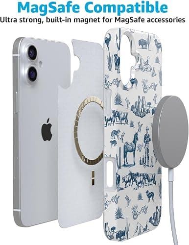 Casely iPhone 16 Case | Wild West Adventure | Desert | Compatible with MagSafe | Classic Ultra Slim Design thumbnail 7