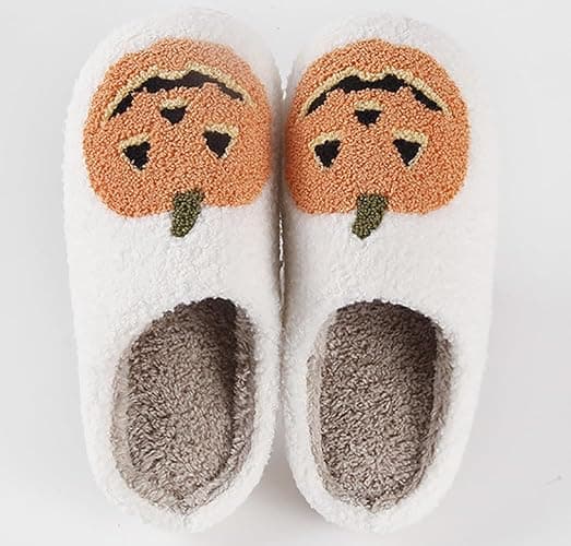 HIPINISS Womens Mens Slippers Memory Foam Plush Fluffy Warm Lined slippers Indoor Outdoor House Winter Slippers thumbnail 4