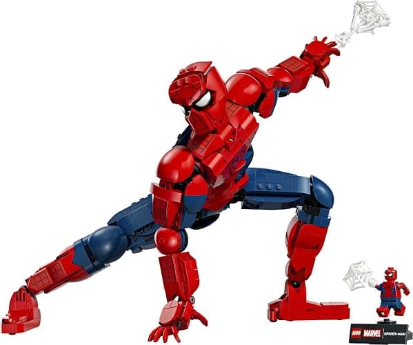 LEGO|Marvel Spider-Man Hero Figure - Superhero Toy incl. Action Figure w/Collectible Minifigure for Room Decor - Gift for 12+ Year Old Boys & Teenage Movie Fans - 76346 thumbnail 3