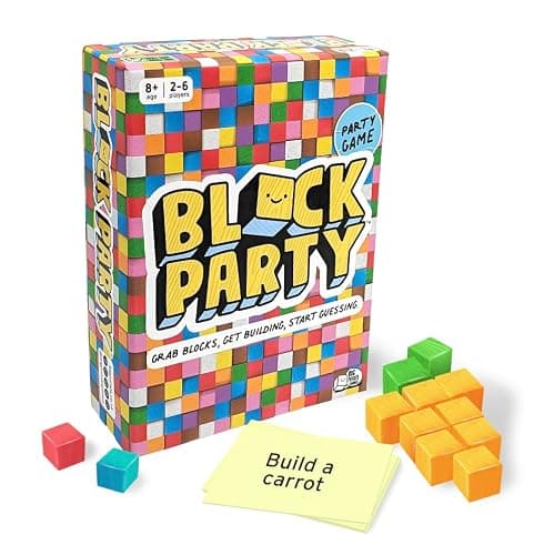 Big Potato Block Party: Colourful Block Building Family Board Game for Kids Aged 8+, Adults, Teens - Image 1