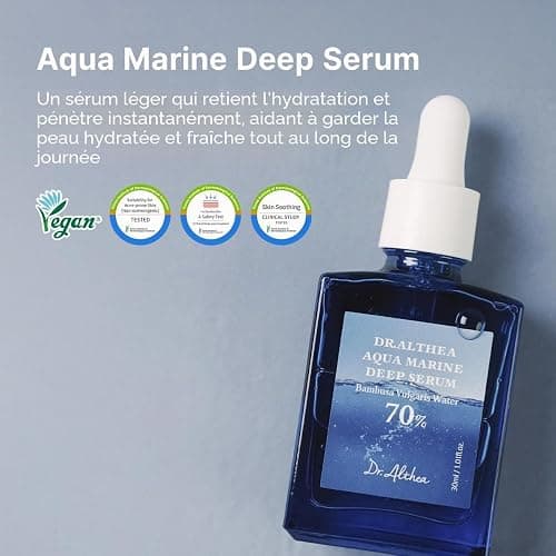 Dr.Althea Aqua Marine Sérum profond | Hydratation instantanée et apaisante pour tous les types de peau | Soin de la peau végétalien coréen, 30 ml thumbnail 2