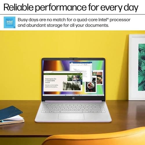 HP 14 Ultrabook Laptop • Intel CPU • 8GB RAM • 1.1TB Storage (128GB SSD w/External+ 1TB OneDrive) • Up to 12 Hours Battery Life • Windows 11 Pro • w/WOWPC Recovery USB thumbnail 5