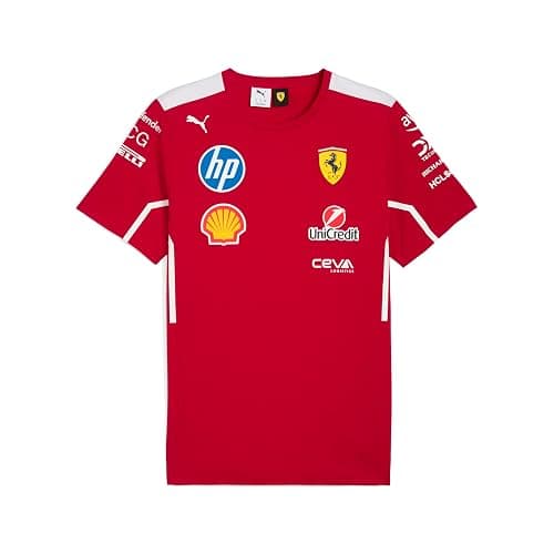 PUMA Scuderia Ferrari F1 2025 Women's Team Tshirt - Red - Image 1