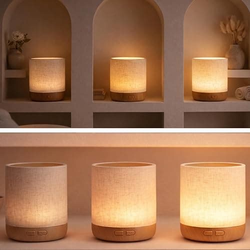 Zen’Arôme Diffuseur Ultrasonique Alesia – Diffusion Huile Essentielle à Froid Aromathérapie – Design Original, Coque en Toile de Lin et Revêtement Couleur Bois – Diffusion + Éclairage Personnalisables thumbnail 8