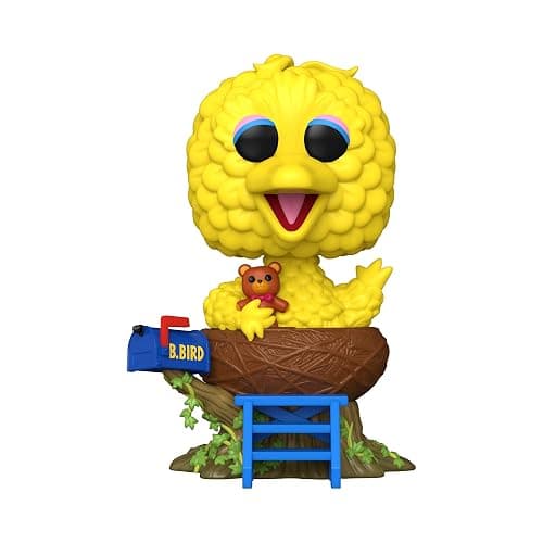 Funko POP! Deluxe: Sesame Street - Big Bird in Nest | Official Cartoon/Animation Merch - Collectable Vinyl Figurine for Shelf Display - Birthday Gift Idea for Fans and Collectors thumbnail 2