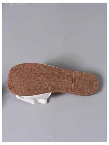 Verdusa Girl's Bows Square Toe Sandals Casual Summer Flat Sandal thumbnail 5