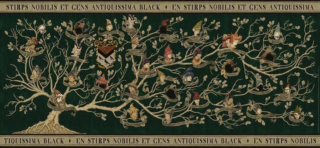 Ravensburger Harry Potter - Sirius Black Family Tree 2000 Piece Jigsaw Puzzle thumbnail 4