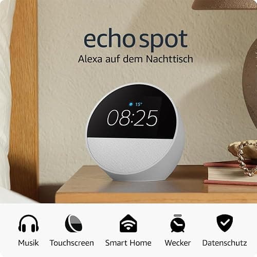 Amazon Echo Spot - Weiß thumbnail 7