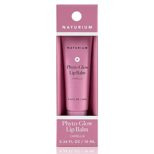 Naturium Phyto-Glow Lip Balm | With Shea Butter & Squalane, Sheer Tinted Colour | 0.34 FL OZ / 10 ml, Camellia thumbnail 6
