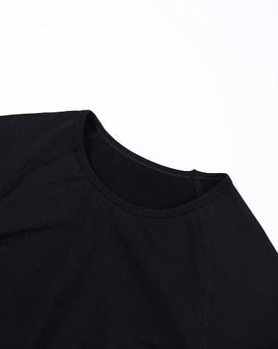 AUROLA Influence Crop Top Workout Shirts for Women, Ultra-Soft Seamless Gym T Shirts Short Sleeve Running Workout Tops thumbnail 6