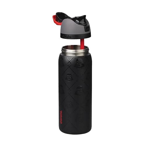 Star Wars Owala FreeSip Insulated Stainless Steel Water Bottle with Straw, BPA-Free Sports Water Bottle, Great for Travel, 32 Oz, Darth Vader thumbnail 4