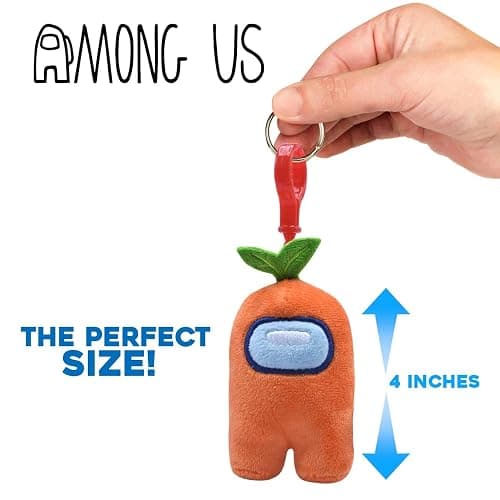 Just Toys LLC Among US 3" Plush Backpack Hangers thumbnail 3