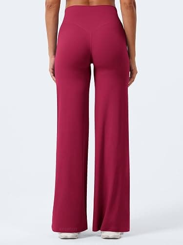 YEOREO Workout Leggings Womens No Front Seam Straight Leggings 29" / 31.5" / 33" High Waist Buttery Eddiy Gym Yoga Pants thumbnail 3