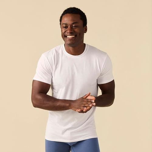 Gildan Mens Cotton Stretch T-Shirts, Multipack thumbnail 2
