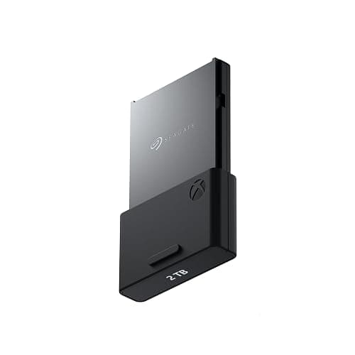 Seagate Storage Expansion Card 2TB Solid State Drive - NVMe SSD for Xbox Series X|S, Quick Resume, Plug & Play, Licensed (STJR2000400) Black thumbnail 2