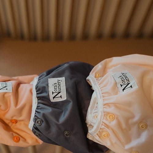 Reusable Swim Diapers and Wet Bag - One Size Fully Adjustable - Laguna Unisex 3 Pack with Wet Bag by Nora's Nursery - Laguna thumbnail 9