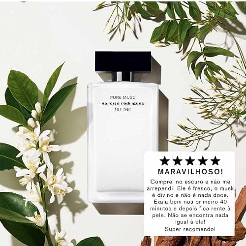 NARCISO RODRIGUEZ Pure Musc for Woman Eau De Parfum Spray, 3.3 Fluid Ounce thumbnail 3