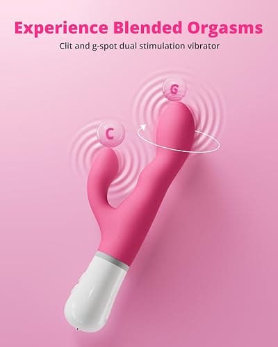 LOVENSE Nora Rabbit Vibrator with Remote, Rotating Dildo Rabbit G Spot Clitoral Stimulator Adult Sex Toys & Games App Controlled with 10,000+ Vibration Modes Long Distance Vibrator for Women Couple thumbnail 4