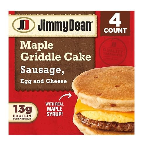 Jimmy Dean Maple Griddle Cake Sandwiches, 18.8 Oz - Image 1