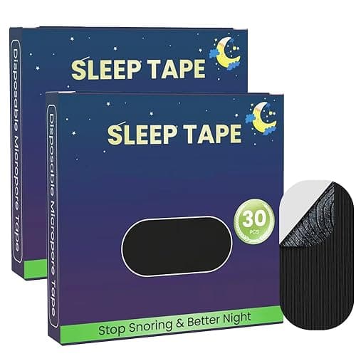 Mouth Tape for Sleeping Women 60 Pcs Gentle Tapes Painless Removal - Image 1