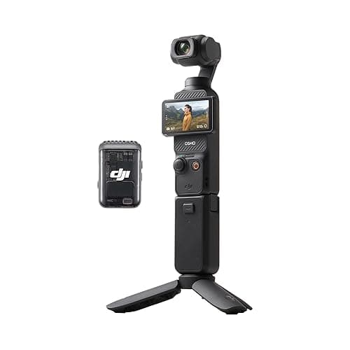 DJI Osmo Pocket 3 Kreativ Combo, vlog kamera 4K mit 1-Zoll-CMOS und 4K/120 fps Video, 3-Achsen-Stabilisierung, digital kamera, schnelles Scharfstellen, inkl. Mikrofon für klaren Ton, YouTube - Image 1