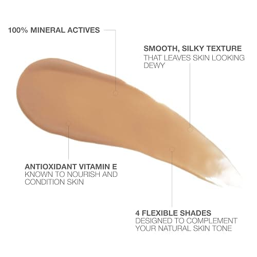 Neutrogena Purescreen+ Tinted Sunscreen for Face with SPF 30, Broad Spectrum Mineral Sunscreen with Zinc Oxide and Vitamin E, Water Resistant, Fragrance Free, Medium, 1.1 fl oz thumbnail 3