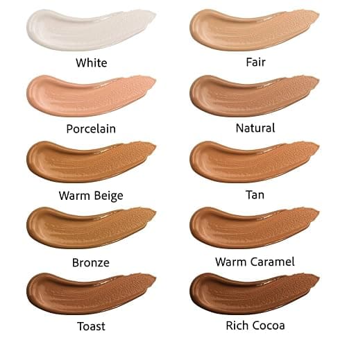 L.A. Girl Pro Coverage Liquid Foundation, White, 0.95 Fl Oz thumbnail 4