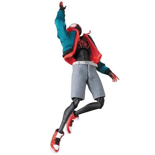 MEDICOM TOY MAFEX No.236 Spider-Man (Miles Morales) Renewal Ver. Height Approx. 5.1 inches (130 mm), Painted Action Figure thumbnail 11