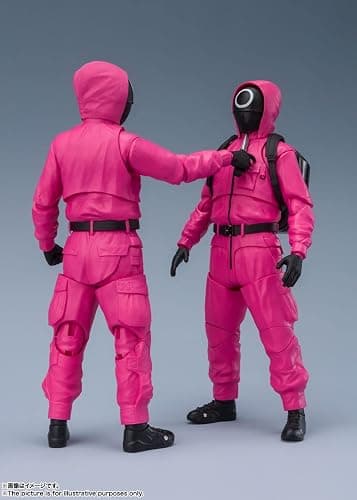 TAMASHII NATIONS - Squid Game - Masked Worker / Masked Manager, Bandai Spirits S.H.Figuarts Action Figure thumbnail 6