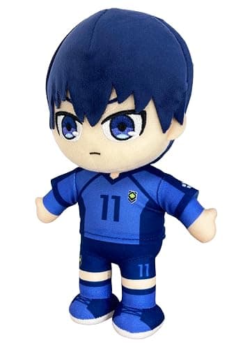 Great Eastern Entertainment Blue Lock Manga - Yoichi Isagi #11 Jersey Movable Ver Plush 8" H thumbnail 2