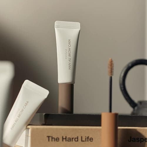 rom&nd HAN ALL BROW CARA 01 Grace Taupe - Natural Fluffy Eyebrow Mascara for Dark Hair, Long-Lasting Tinted Brow Gel, Smudge-Proof & Non-Sticky thumbnail 3