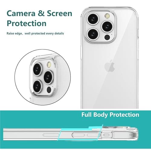 OLEPHY Handykette für iPhone 16 Pro Hülle mit Band, Necklace Handyhülle, Transparente Schutzhülle zum Umhängen [Verstellbarem und Demontage Umhängeband], Roségold thumbnail 3