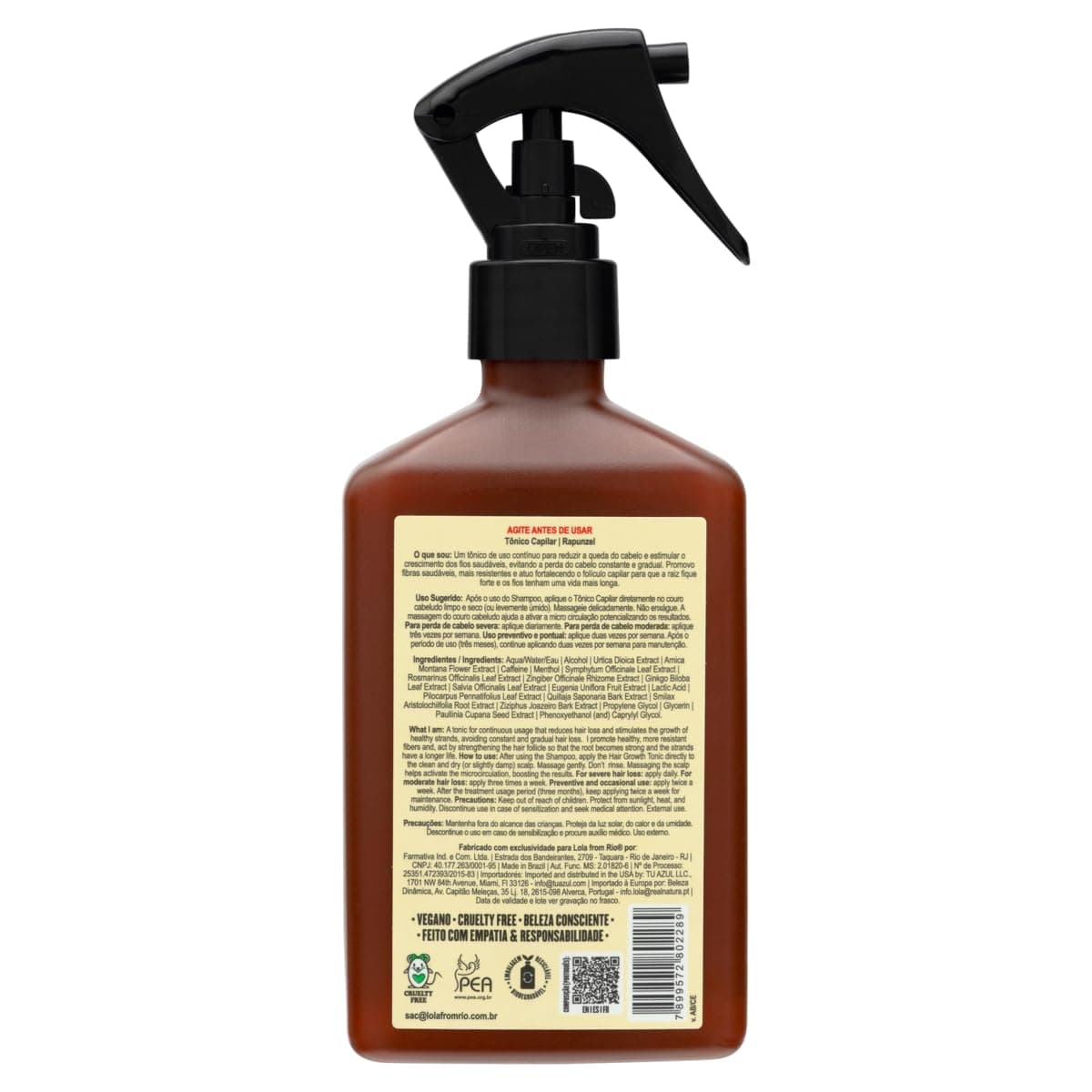 Lola Cosmetics Rapunzel - Tônico Capilar 230ml thumbnail 2