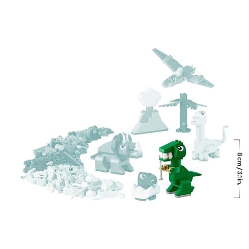 LEGO Classic Creative Dinosaurs Set, Building Toys for Kids, Assorted Bricks for Imaginative Play, Includes T. Rex, and Triceratops Dino Figures, Birthday Gift for 5 Plus Year Old Boys and Girls 11041 thumbnail 9