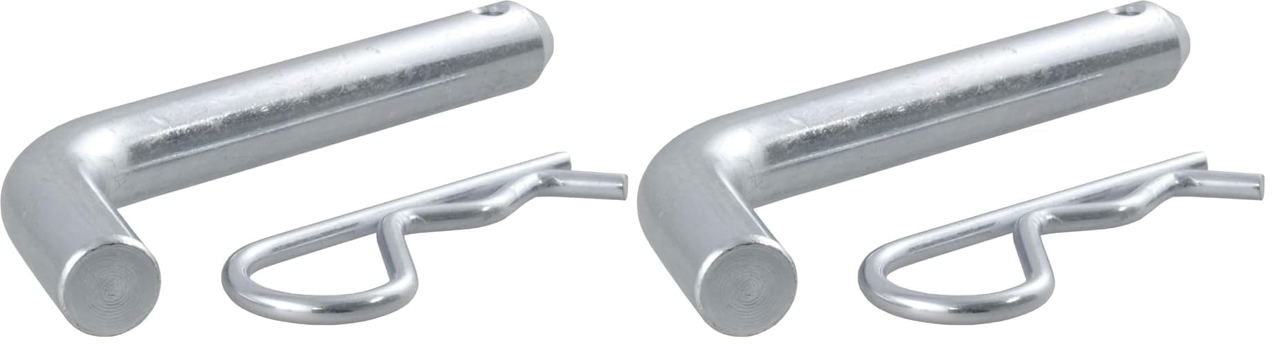 CURT 21500 Trailer Hitch Pin & Clip, 5/8-Inch Diameter, Fits 2-Inch Receiver (Pack of 2) - Image 1