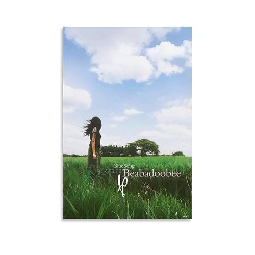 Beabadoobee Music Album Cover Signed Poster Prints Canvas Wall Art for Trendy Dorm Room Decor Aesthetic Gift 08x12inch(20x30cm) - 12L" x 8W" - Unframe-Poster - Image 1