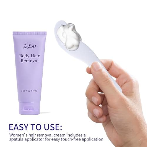 LABJD Gentle Body Hair Removal Cream-Pain free Hairs Removal Cream for Sensitive Skin with a Neutral Formula for Hair Removal and Skincare 2-in-1,Durable and Smooth for Men and Women thumbnail 7